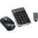 CTA Digital Wireless Optical Mouse and Laptop Numeric Keyboard - USB