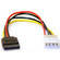 Adaptec 15-Pin SATA to 4-Pin IDE Power Adapter Cable - 8"