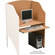Balt Add-a-Carrel, Model 89831 (Teak)