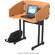 Balt Study Carrel, Model 89822 (Teak)