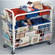 Best Rite Library Tower Book Cart, Model 33533 (White Powder Coat)