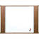 Best Rite Tambour Door Enclosed Cabinet, Model 25010  (Oak)