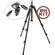 Manfrotto by Bogen Imaging 190XB Tripod Legs (Black) with 804RC2 3-Way Pan/Tilt Head