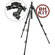 Bogen / Manfrotto 190XPROB Tripod Legs (Black) with 056 3-D Head - Supports 6.7 lbs (3kg)
