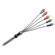 Monster Cable FlatScreen Series Component Video + Stereo Audio Cable - 6.5'