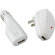 GGI Home and Car Charging Kit for USB Powered MP3 Players - White