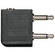 Shure PA658 - International Headphone Airline Adapter