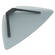 Peerless Industries Glass Shelf, Model ACC317 (Black with Clear Glass Shelf)