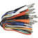 Hosa Technology Color Patchbay Cable, 1/4" TRS Male to 1/4" TRS Male - 8 pc.