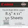 Canon Fine Art Bright White Paper (Matte, 230gsm) - 8.5x11" - 50 Sheets