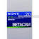 Sony BCT-20G 20 Minute Betacam Oxide Cassette
