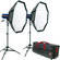 Photoflex StarFlash Gemini 3' OctoDome Two Monolight Kit with Case (120VAC)