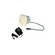 Cool Components CP-VP-100WHT Cabinet Vent with Power Supply (White)