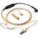 Kenwood Three-Wire Lapel Microphone & Earphone with PTT - Beige