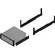 Pelco DX8000-RMK Rack Mount Kit for DX8000 Series DVR