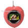 CTA Digital Heart-Shaped Digital Picture Frame Necklace (Pink)