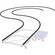 Cambo Uni-Track Rubber Tube - for Uni-Track Dolly Systems, 49.2'