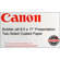Canon Bubble Jet 8.5 x 11"  Presentation Two-Sided Coated Paper (130gsm) (Matte) (500 Sheets)