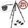 Bogen / Manfrotto 055XWNB Tripod with 501HDV Fluid Video Head