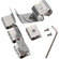 Pelican Universal Stainless Steel Helmet Light Holder