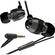 V-Moda Vibe Noise-Isolating In-Ear Earphones (Gunmetal Black)