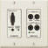 FSR VIP-100-IVO Wall Plate Interface (Ivory)