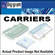 Digigram Label Carriers (Set of 3) - for BOB Breakout Boxes