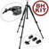Bogen / Manfrotto 055XWNB Tripod with 503HDV Fluid Video Head