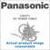 Panasonic CAE4T1 Replacement Power Cable for Convertible Cameras