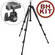 Manfrotto by Bogen Imaging 055XB Tripod Legs (Black) with 484RC2 Mini Ballhead