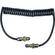 Aqua Tech 36" Six-Pin Coiled Sync Cord 