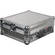Odyssey Innovative Designs FTTDIA Flight-Zone Turntable Case (Textured Silver))