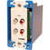 Intelix AVO-A4-WP - Wall Plate Dual Stereo Audio CAT-5 Balun with RCA Connectors 