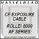 Hasselblad  Expose Cable for the Rollei 6000AF (Auto Focus) Camera  for the IXpress Digital Back