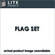 Litepanels RLC-FS Flag Set