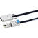 ATTO Technology SAS External 8088 to 8470 Cable, (3 m) (ROHS)