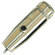 Astatic 119S Cardioid Dynamic Gooseneck Microphone Head with PTT On/Off Switch (Chrome)