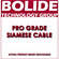 Bolide Technology Group BP0033 White Professional Grade Combo Siamese Cable