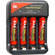 CTA Digital AAA NiMH (1200mAh) Rechargeable Batteries with 4 Hour Charger