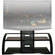Bell'O Model FP-8501HG, High Gloss Black Flat Panel Mounting System (Black)