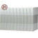 General Brand VHS Library Case with 1/3 Graphic Overwrap, Pack of 10 (White)