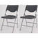 Balt Blow Mold Folding Chair (Gray) (2/Carton)