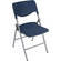 Balt Blow Mold Folding Chair (Navy) (2/Carton)