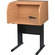 Balt Privacy Study Carrel (Teak)