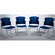 Balt ReFlex Chair 4/Carton (Blue)