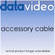 Datavideo CB-8 Miniphono to 5-pin XLR cable