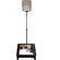 Autocue/QTV Manual Conference Stand with Master Series 17" Monitor