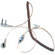 GLK Model GCCL-1, Clear Earbud with Inline Push-to-Talk for TK Business Models