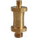 Bogen / Manfrotto 037 Reversible Short Stud, with 3/8" & 1/4"-20 Threads (Brass)