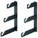 Manfrotto by Bogen Imaging 045 Background Triple Hooks for Three Backgrounds (Box of 2)